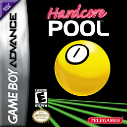 Hardcore Pool box art for GameBoy Advance